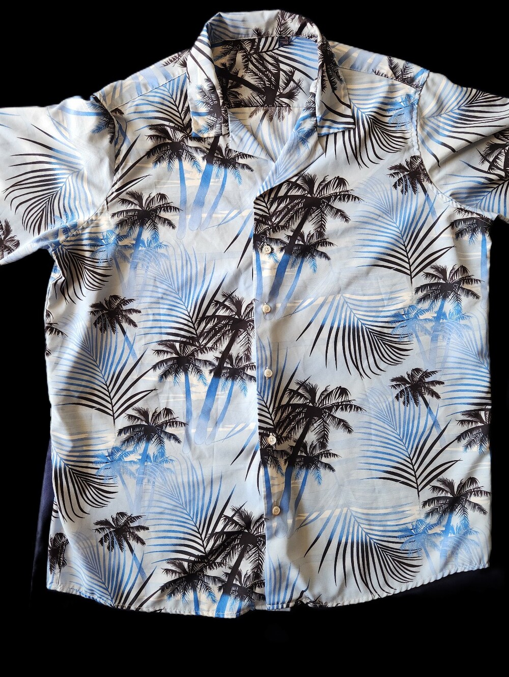 Premium Quality Hawaiian Shirt / Designed in Italy Size XL Tropical